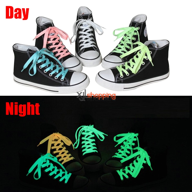 1 Pair Luminous shoelace luminescent 