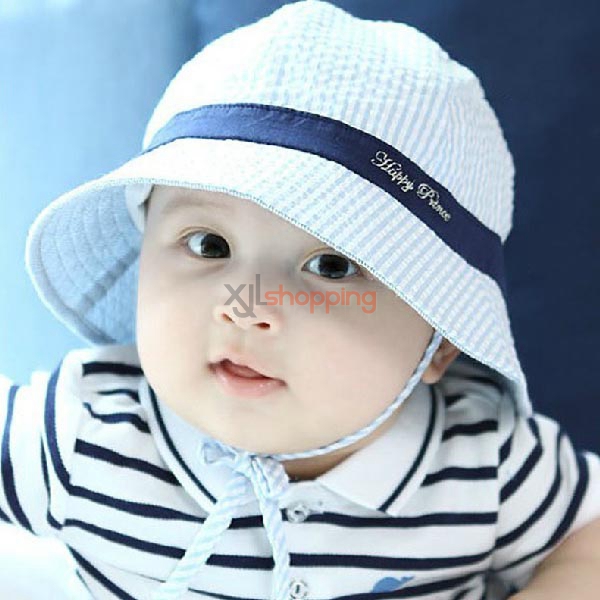 Stripe Baby pots hat Cotton hat